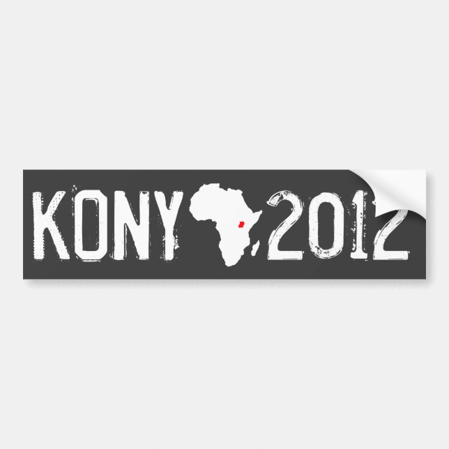 Adesivo Para Carro Kony 2012 (Frente)