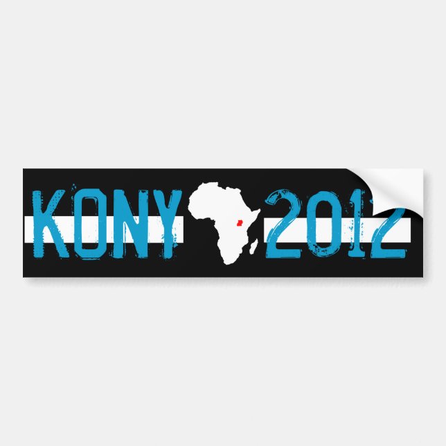 Adesivo Para Carro Kony 2012 (Frente)