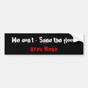 Adesivo Para Carro Krav Maga