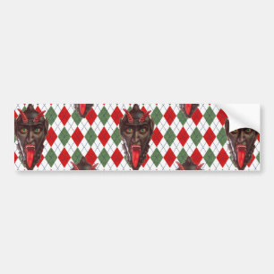 Adesivo Para Carro Kristmas de natal xadrez