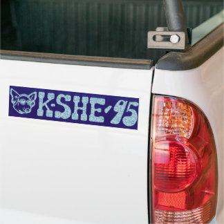 Adesivo Para Carro KSHE-95 Bumper Sticker