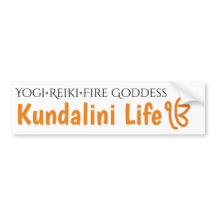 Kundalini Reiki Fire Goddese Bumper Sticker