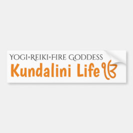 Adesivo Para Carro Kundalini Reiki Fire Goddese Bumper Sticker