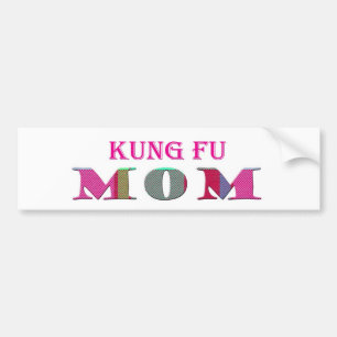 Adesivo Para Carro KungFuMãe