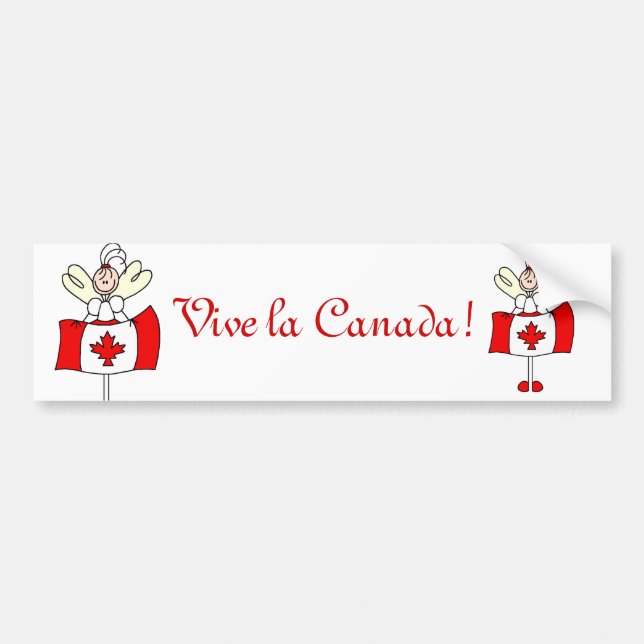 Adesivo Para Carro La Canadá de Vive! (Frente)
