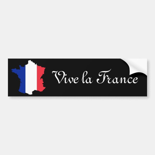 Adesivo Para Carro la vive france (Frente)