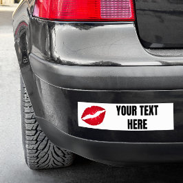 Adesivo Para Carro Lábios do Red Ombre Lipstick Diva