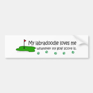 Adesivo Para Carro Labradoodle