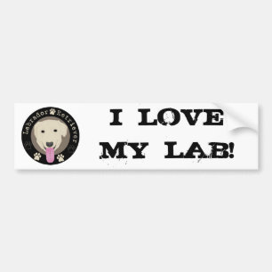 Adesivo Para Carro Labrador retriever