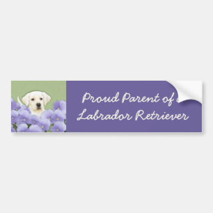 Adesivo Para Carro Labrador Retriever Puppy Pintura Original