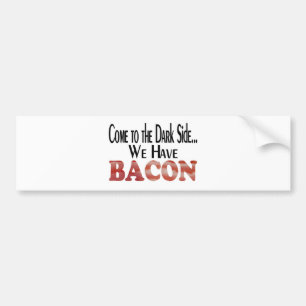 Adesivo Para Carro Lado Negro... Bacon