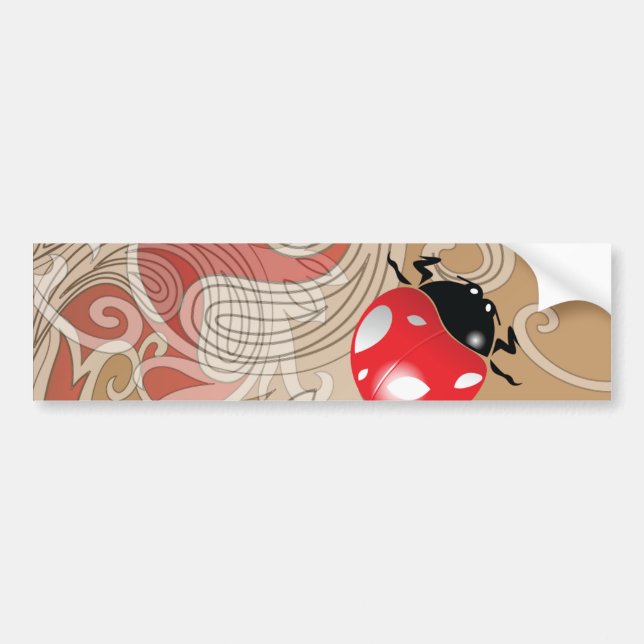 Adesivo Para Carro Lady Bug Art (Frente)