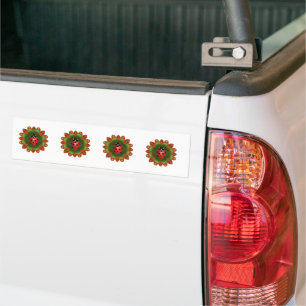 Adesivo Para Carro Ladybug Bumper Sticker