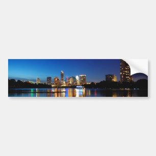 Adesivo Para Carro Lago do centro ladybird da skyline da noite de