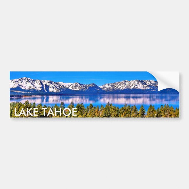 ADESIVO PARA CARRO LAKE TAHOE BUMPER STICKER (Frente)