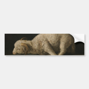 Adesivo Para Carro Lamb de Deus (Agnus Dei) (Animais Sacrificados)
