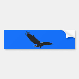 Adesivo Para Carro Landing Eagle Silhouette