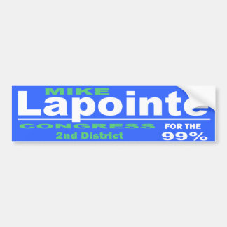 Adesivo Para Carro Lapointe para a campanha do congresso 2014