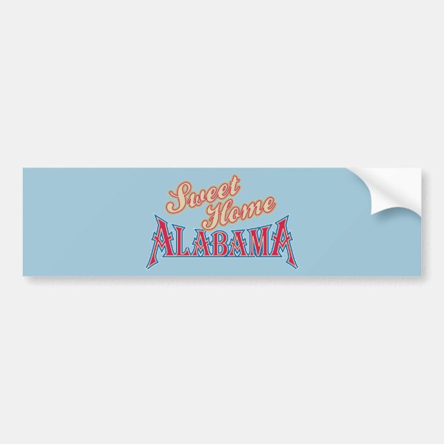 Adesivo Para Carro Lar do Alabama (Frente)