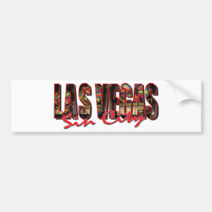 Adesivo Para Carro Las Vegas Sin City