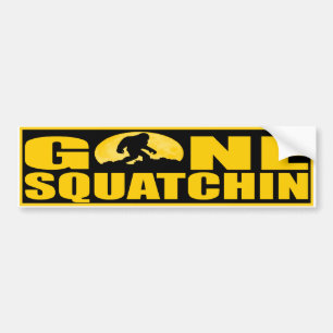 Adesivo Para Carro LATIDO IDO na LUA - encontrando de SQUATCHIN