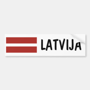 Adesivo Para Carro Latvia