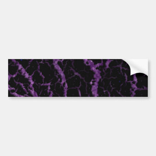 Adesivo Para Carro Lava do Espaço Cracking - Roxo da Glitter