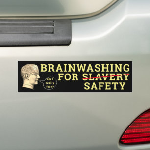 Adesivo Para Carro Lavagem cerebral