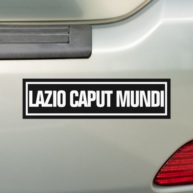 ADESIVO PARA CARRO LAZIO CAPUT MUNDI (No carro)