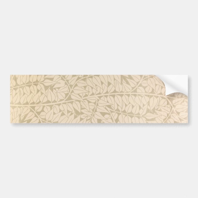 Adesivo Para Carro Leaf e Branch Pattern (por William Morris) (Frente)