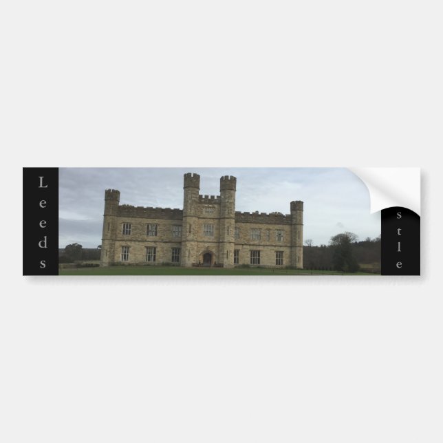 Adesivo Para Carro Leeds Castle (Frente)