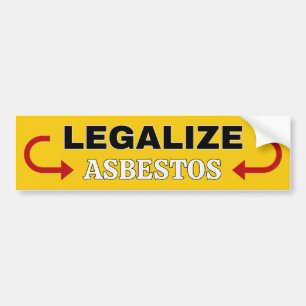 Adesivo Para Carro Legalizar o amianto
