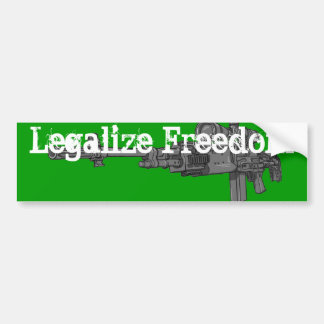 Adesivo Para Carro Legalize a liberdade