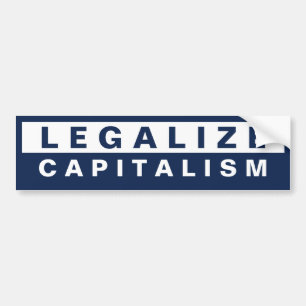 Adesivo Para Carro Legalize o capitalismo
