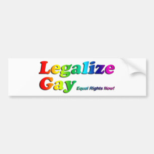 Adesivo Para Carro Legalize o gay