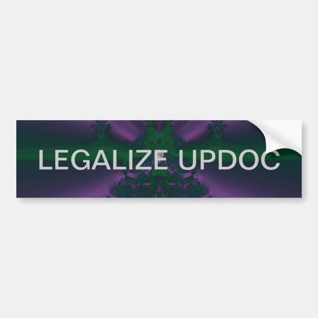 ADESIVO PARA CARRO LEGALIZE UPDOC (Frente)