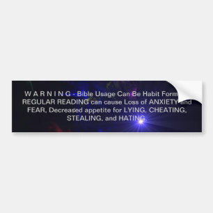 Adesivo Para Carro Leitura e citações inspiradas DE ADVERTÊNCIA do