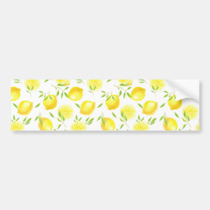 Adesivo Para Carro Lemons and leaves