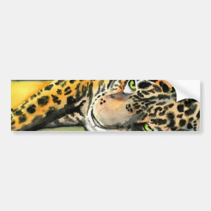 Adesivo Para Carro Leopardo solto