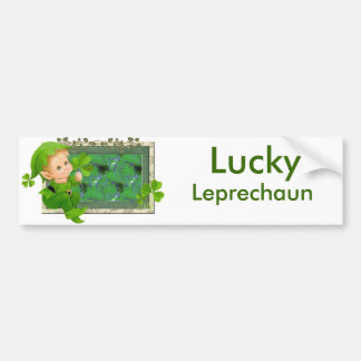 Adesivo Para Carro Leprechaun afortunado
