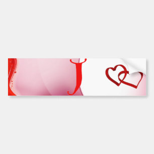 Adesivo Para Carro Letra J Bumper Sticker