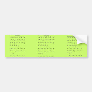 Adesivo Para Carro Letras Cursivas