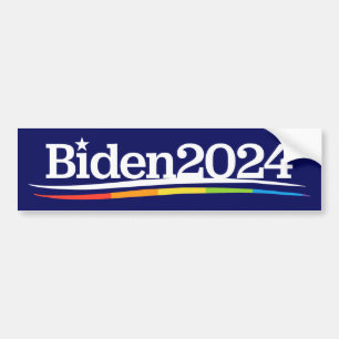 Adesivo Para Carro LGBT para Biden 2024 LGBTQIA