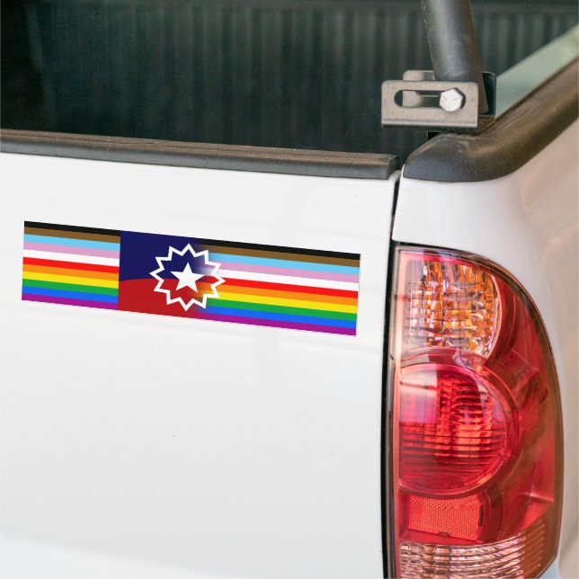 Adesivo Para Carro LGBTQ do 19º Orgulho (No caminhão)