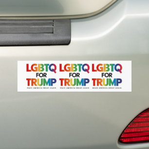 ADESIVO PARA CARRO LGBTQ PARA TRUMP GAY LÉSBICA PARA TRUMP 2024