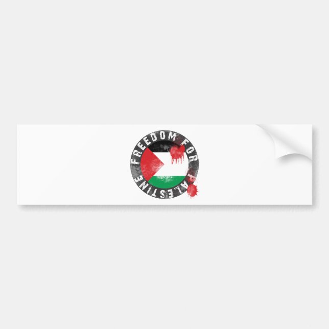 Adesivo Para Carro Liberdade de Palestina (Frente)