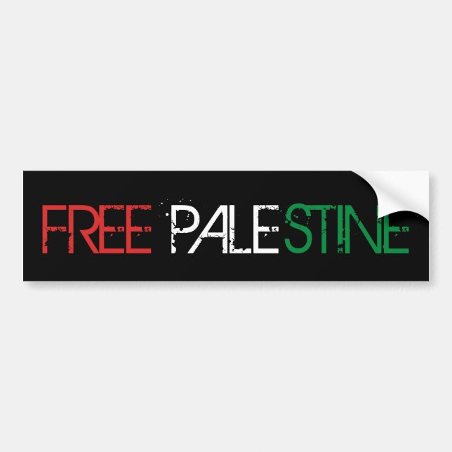 Adesivo Para Carro Liberdade de Palestina (Frente)