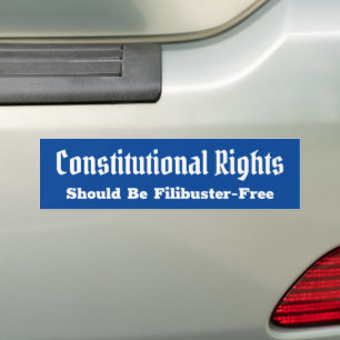 Adesivo Para Carro Liberdade para o Pára-choque do Filibuster dos Di