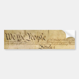 Adesivo Para Carro Liberdades constitucionais dos E.U. - saiba seus