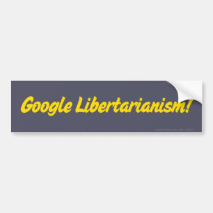 Adesivo Para Carro Libertarianismo de Google! Autocolante no vidro